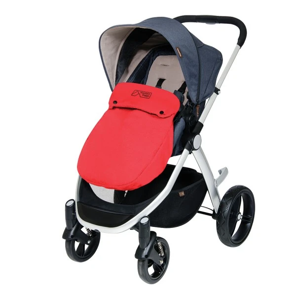 Mountain Buggy Cosmopolitan Beindecke Cosy Toe Chilli Rot â Bild 3