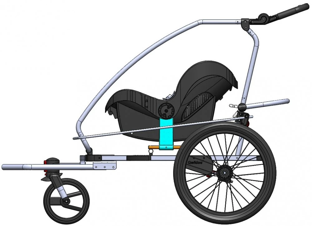 Qeridoo Babyschalen-Adapter 2017 + 2018 â Bild 3