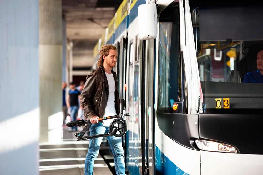 Micro Scooter Deluxe Interlock â Bild 6